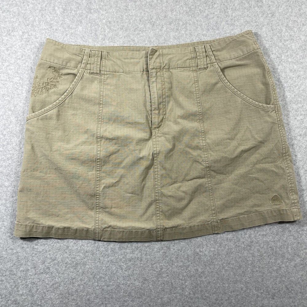 Y2K Nike ACG Ripstop Outdoor Hiking Tan Skort 34‎